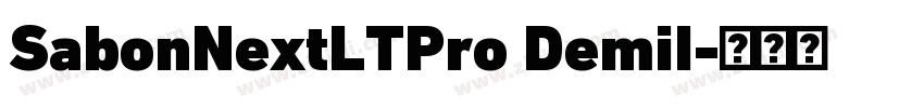 SabonNextLTPro DemiI字体转换 SabonNextLTPro DemiI字体转换